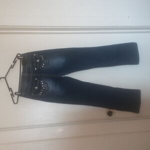Live Hard Play Hard Studded Midrise Bootcut Jeans Sz 10